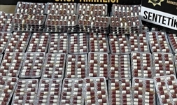 7 bin 336 uyuşturucu etkili hap ele geçirildi