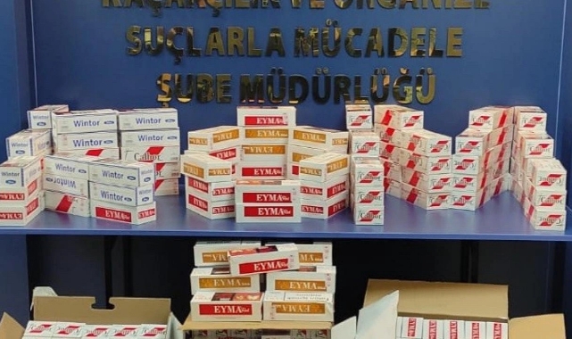 9 milyon 660 bin makaron ele geçirildi