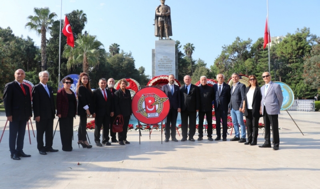 ÇGC Heyeti Atatürk Anıtı’nda