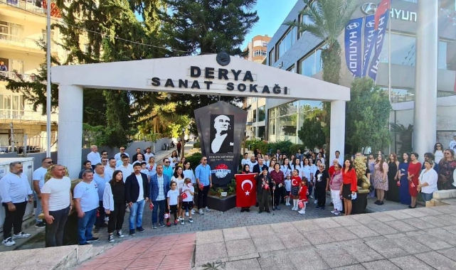 Derya Sanat Sokağı’nda Cumhuriyet coşkusu