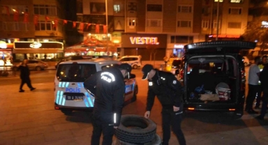 Dolandırıldığını iddia edip, lastik yakma girişiminde bulundu!