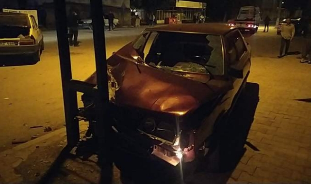 Kaza yapan sürücüden akılalmaz hareket!