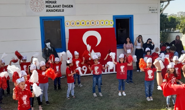 Miniklerin Cumhuriyet coşkusu