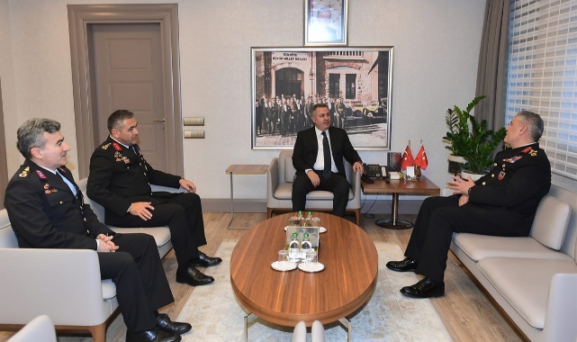 Orgeneral Çardakcı'dan Vali Elban'a Ziyaret