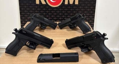 Silah kaçakçılığı operasyonunda 2 zanlı yakalandı