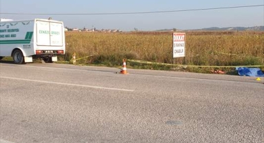 Yol kenarında erkek cesedi bulundu