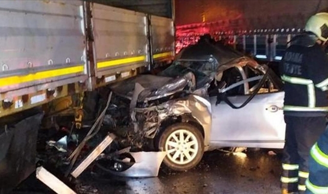 Zincirleme trafik kazasında: 1 ölü, 7 yaralı