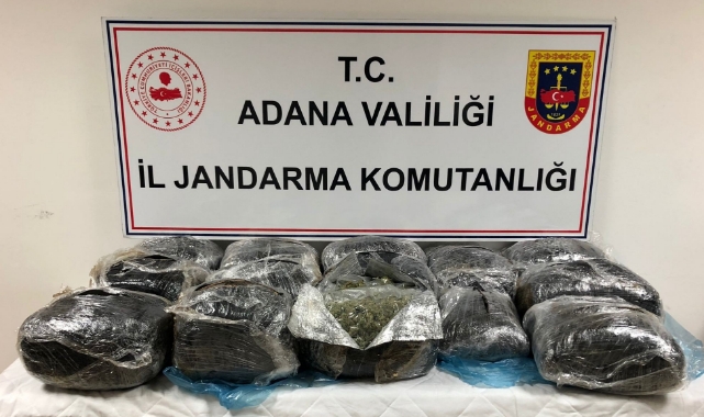 18 kilogram Esrar ele geçirildi