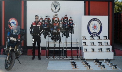 Adana'da 118 ruhsatsız silah ele geçirildi