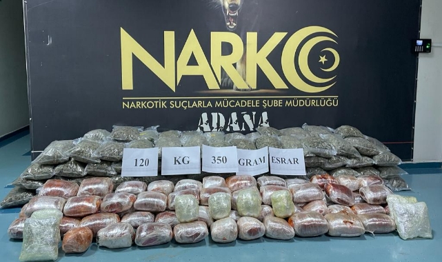 Adana'da uyuşturucu operasyonu