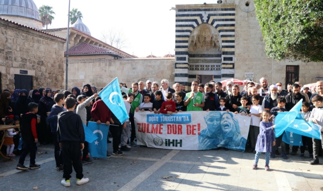 Adana Genç İhh’dan Çin’in Doğu Türkistan Zulmüne Sert Tepki