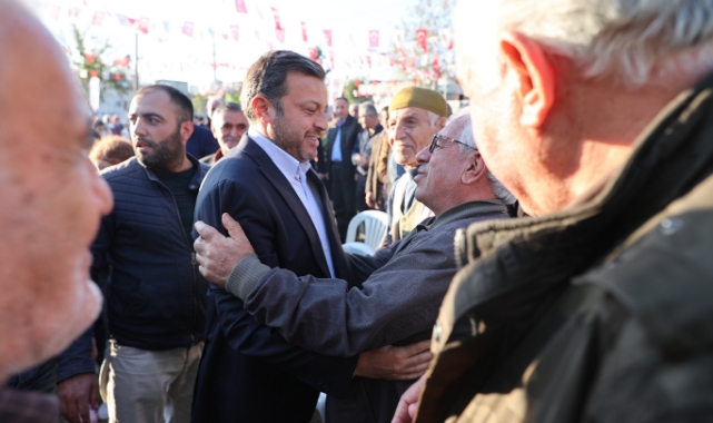 Başkan Kocaispir’e Sevgi Seli