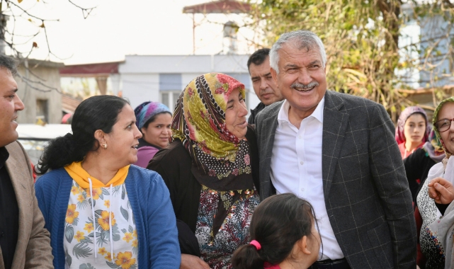 Başkan Zeydan Karalar’a Kozan’ın köylerinde sevgi seli