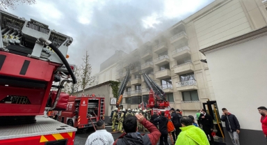 Çırağan Sarayı'nda korkutan yangın!