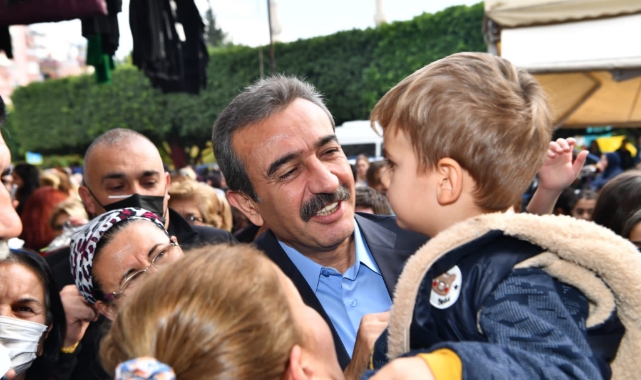 Çukurova Halkından Başkan Çetin'e Yoğun İlgi