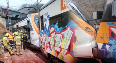 Feci tren kazası: 155 yaralı