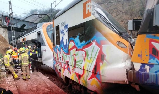 Feci tren kazası: 155 yaralı