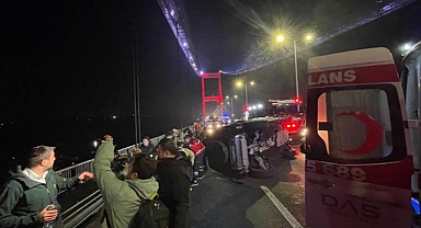 FSM Köprüsü'nde zincirleme kaza: 4 yaralı