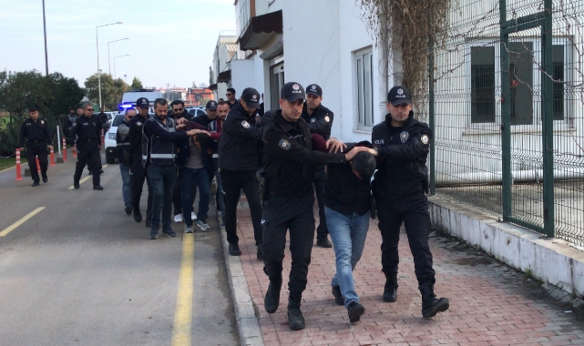 Güvenlik görevlilerine saldıran 5 zanlı tutuklandı