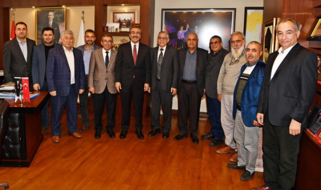 Kozan Kültür ve Dayanışma Derneği'nden Başkan Çetin'e Ziyaret
