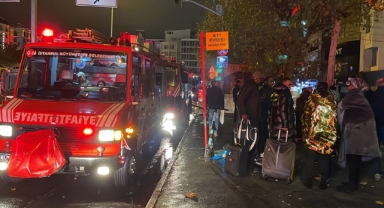 Otelde korkutan yangın!