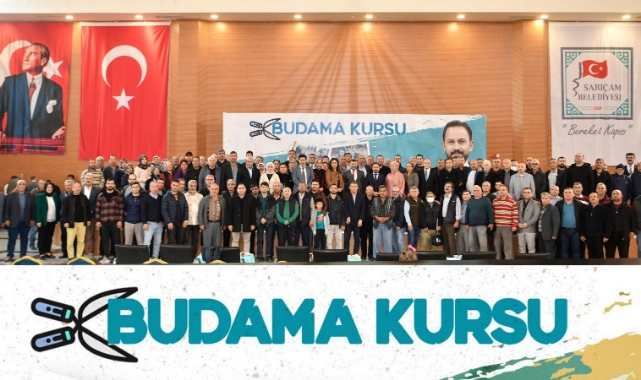 Sarıçam'da Kursiyerler Sertifikalarını Aldı