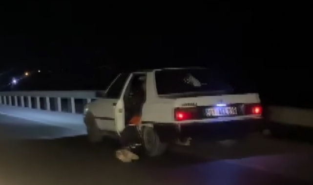 Trafikte tehlikeli yolculuk!