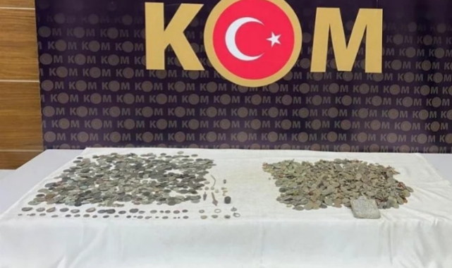 2 bin 154 sikke ele geçirildi