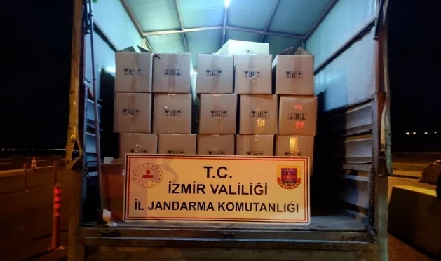 2 milyon kaçak sigara ele geçirildi