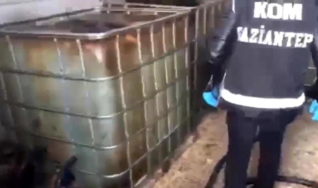 2400 litre kaçak akaryakıt ele geçirildi