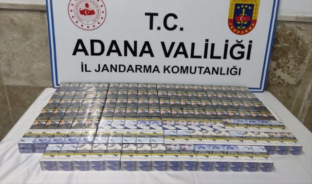 270 paket kaçak sigara ele geçirildi