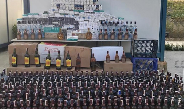5 bin 187 litre kaçak ve sahte içki ele geçirildi