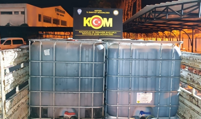 5 bin 450 litre kaçak akaryakıt ele geçirildi