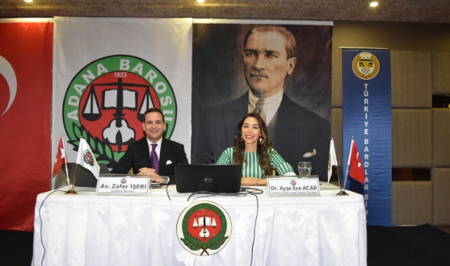 Adana Barosu ve TTB'den "HMK Uygulamaları" Meslek İçi Eğitimi