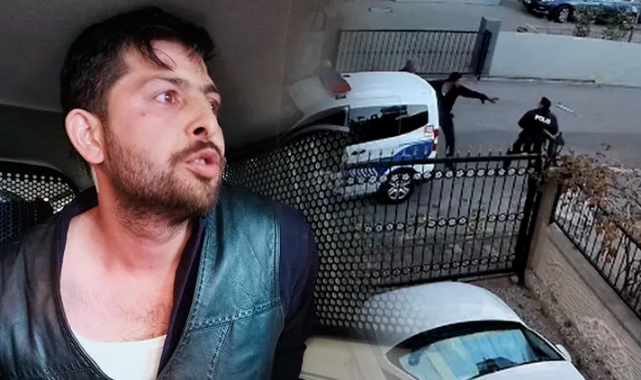 Hırsızlık ihbarına giden polise bıçaklı saldırı!