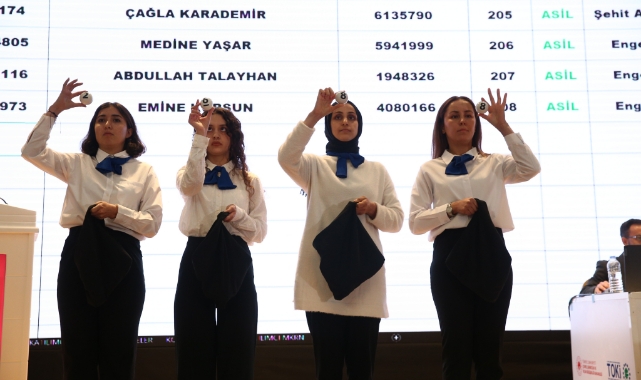 ‘İlk Evim, İlk İş Yerim’ Kuraları Çekildi