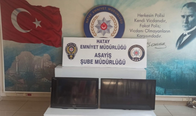 Okulun televizyonunu çalan 2 şüpheli tutuklandı