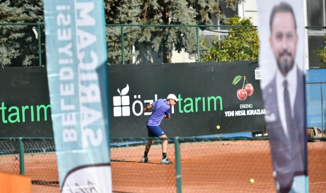 Sarıçam'da UA İnternational J30 Tenis Turnuvası Heyecanı