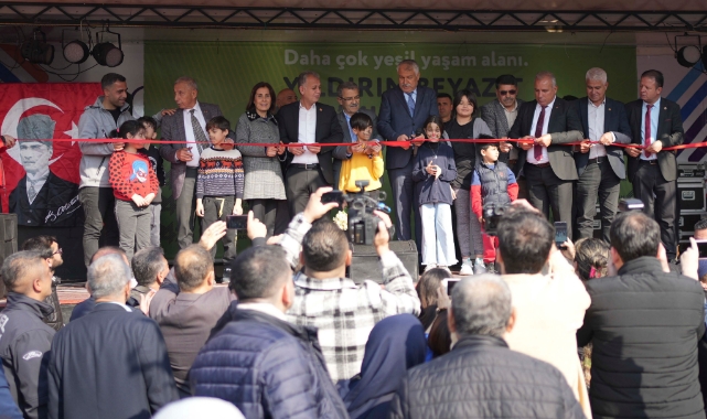 Sarıçam’da Yıldırım Beyazıt Parkı açıldı