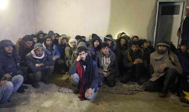 101 düzensiz göçmen yakalandı