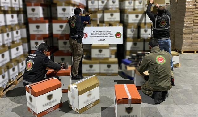 2 İlde "Kaçak Sigara" Operasyonu