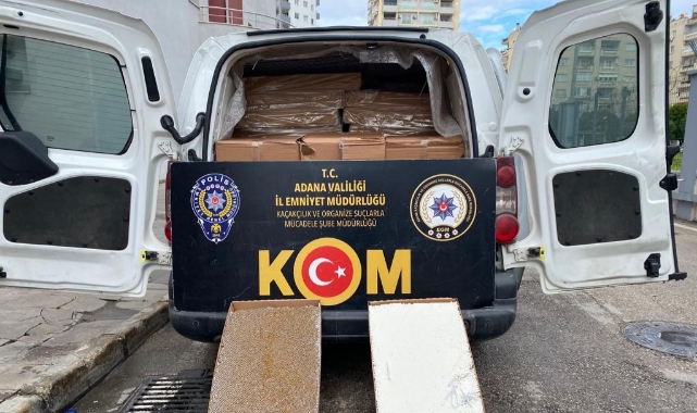 Adana'da Kaçakçılık Operasyonu
