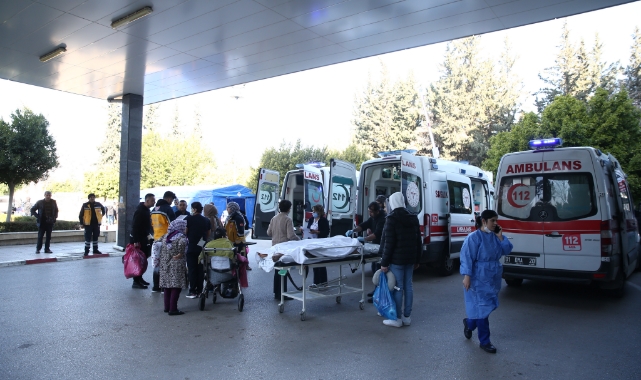 Balcalı’da Hasta Tahliyesi Tamamlandı