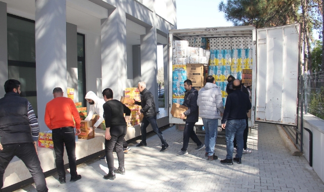 Çukurova Giad Afet Bölgesiyle Yardımlaşma Köprüsü Kurdu