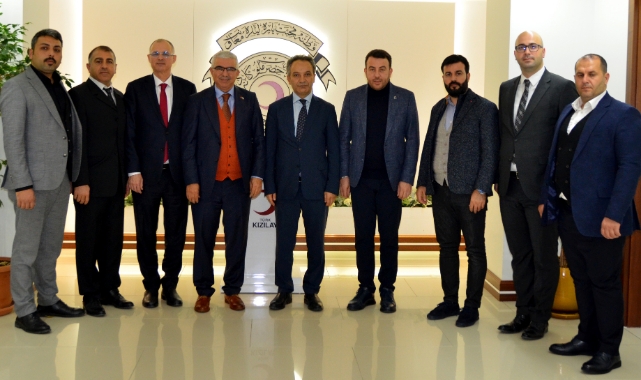 DAİMFED, Kızılay'ı Ziyaret Etti, Destek Sözü Verdi