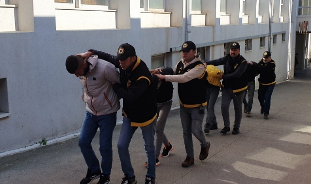 Hırsızlık şüphelisi 21 kişi gözaltına alındı