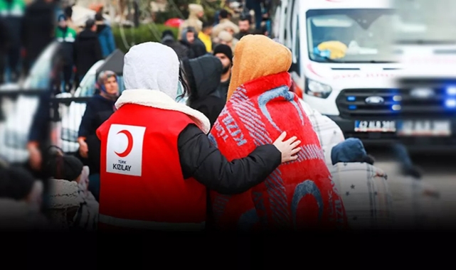 İşte Kızılay'ın Deprem Bölgelerindeki Gıda ve Yardım D0ağıtım Noktaları