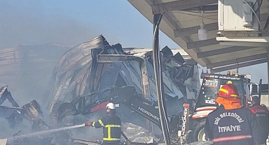 Fabrikada Korkutan Yangın