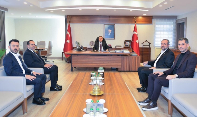 MÜSİAD Şube Başkanı ve Yönetiminden Vali Elban'a Ziyaret