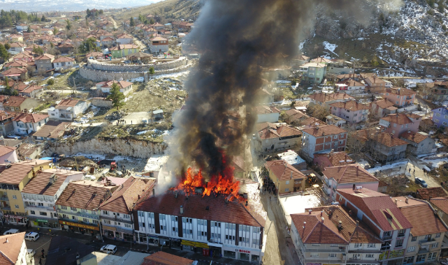 Öğrenci Pansiyonunda Korkutan Yangın